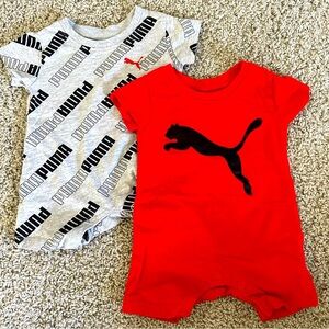 Set of 2 Puma short sleeve/ shorts outfits